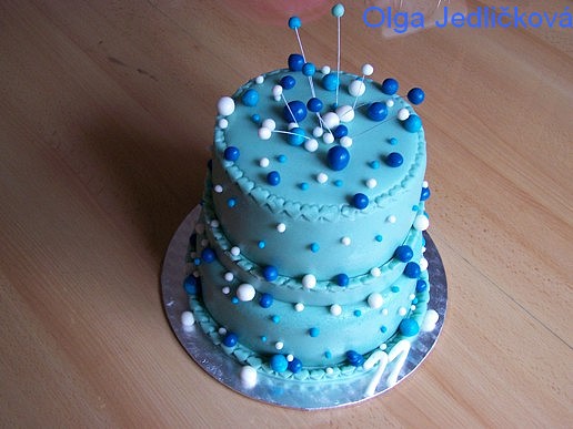dort modrý kuličkový